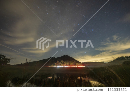 Beautiful natural scenery of Tonomine Plateau in Hyogo Prefecture, Japan 131335851