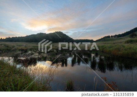 Beautiful natural scenery of Tonomine Plateau in Hyogo Prefecture, Japan 131335859