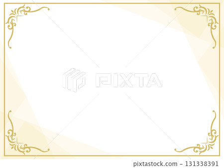 金色古董框架 金色古董框架 131338391