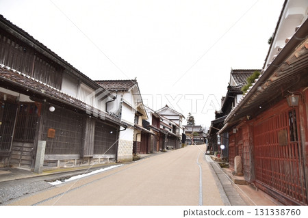 Snow-covered streets of Fukiya, Okayama Snow-covered streets of Fukiya, Okayama 131338760