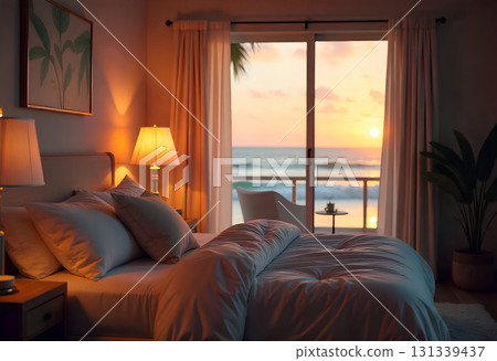 comfortable pillow on bed comfortable pillow on bed 131339437