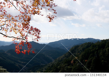 愛知縣新城市_從鳳來寺4號觀景台看到的景色_2024年12月 愛知縣新城市_從鳳來寺4號觀景台看到的景色_2024年12月 131340134