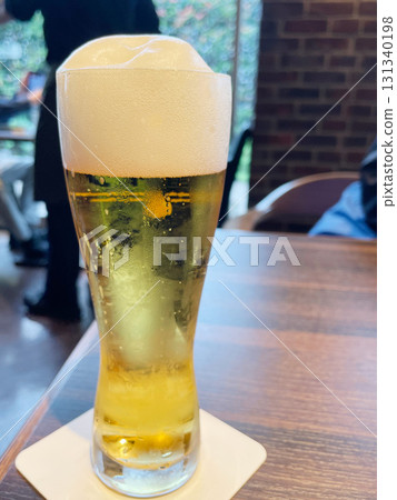 draft beer in glass 131340198