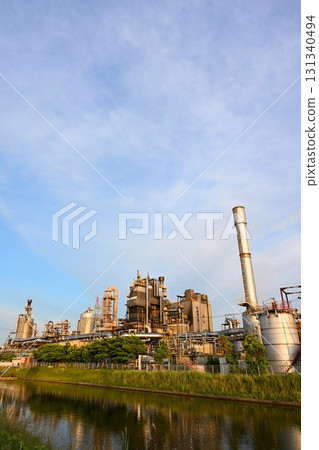 Industrial area in Higashi Ward, Niigata City (Niigata Prefecture) 131340494