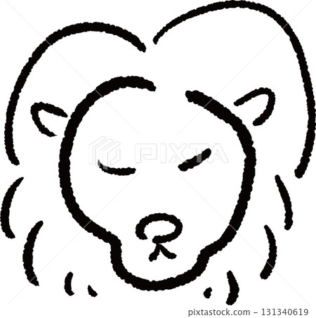 獅子座的插圖 131340619