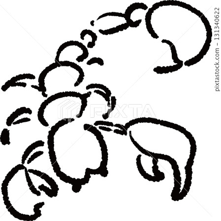 天蠍座的插圖 131340622