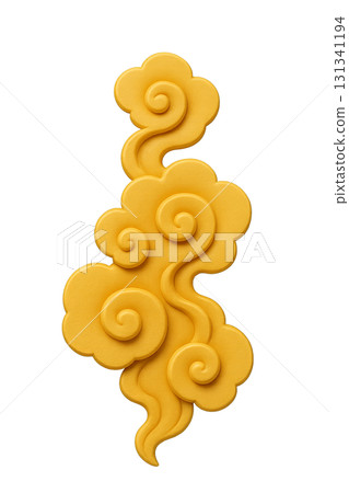 Mid autumn festival cloud design isolated on transparent background 131341194