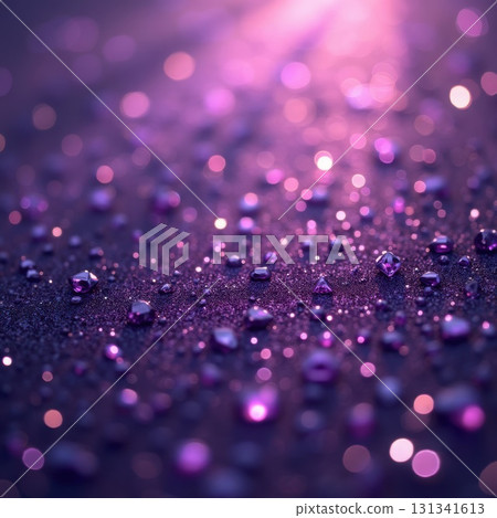 Purple Glitter and Gemstone Bokeh Background With Light abstract Purple Glitter and Gemstone Bokeh Background With Light abstract 131341613