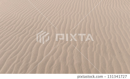 The wind pattern of Tottori sand dune 131341727