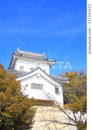 Scenery of Koromo Castle reconstruction corner turret in Toyota City, Aichi Prefecture Scenery of Koromo Castle reconstruction corner turret in Toyota City, Aichi Prefecture 131342933
