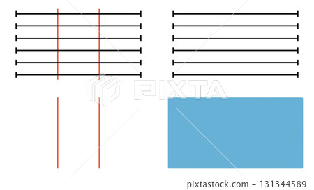 泳池線 泳池線 131344589