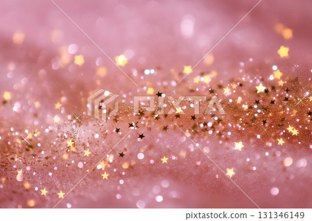 Pink gold background 131346149