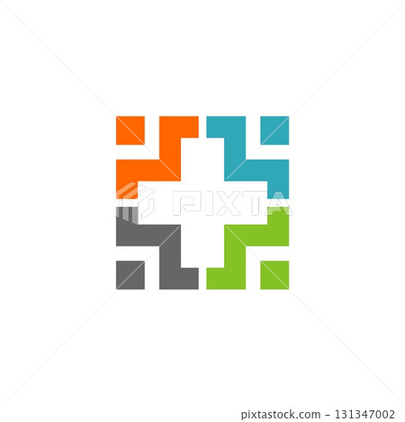 Healthcare Cross Logo Template Illustration Design. Vector EPS 10. 131347002
