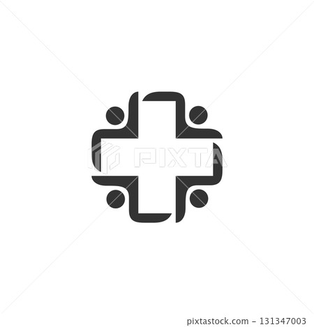 Healthcare Cross Logo Template Illustration Design. Vector EPS 10. 131347003