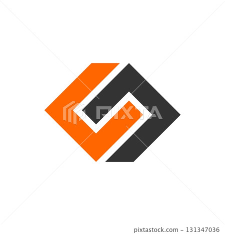 Letter C Diamond Infinity Logo Template Illustration Design. Vector EPS 10. Letter C Diamond Infinity Logo Template Illustration Design. Vector EPS 10. 131347036