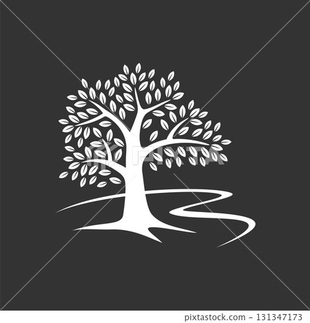 Oak Tree Logo Template Illustration Design. Vector EPS 10. Oak Tree Logo Template Illustration Design. Vector EPS 10. 131347173