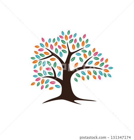 Oak Tree Logo Template Illustration Design. Vector EPS 10. 131347174
