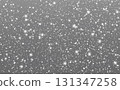 White falling snow on transparent background - illustration 131347258
