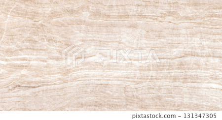 Elegant beige marble surface with subtle patterns and veins showcasing natural beauty 131347305