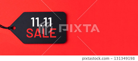 11.11 single day sale concept 11.11 single day sale concept 131349198