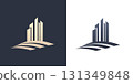 Building city icon tower skyscraper cityscape construction illustration graphic logo 131349848