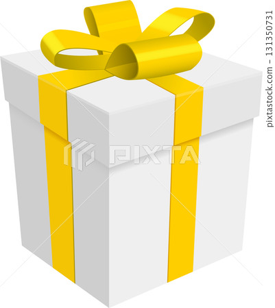 A beautifully wrapped gift box with a bright yellow ribbon, perfect for any special occasion. A beautifully wrapped gift box with a bright yellow ribbon, perfect for any special occasion. 131350731