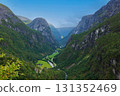 Norway fjord mountains 131352469