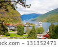 From the heights of Flam, Norway 131352471