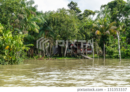 River boat tour on the Guama River at Belem do Para, a city on the north area of Brazil. River boat tour on the Guama River at Belem do Para, a city on the north area of Brazil. 131353337