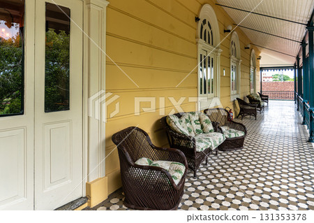 The Palacio Rio Negro in Manaus, Amazon, Brazil. Built 1910 by the German rubber dealer Waldemar Scholz as a residence The Palacio Rio Negro in Manaus, Amazon, Brazil. Built 1910 by the German rubber dealer Waldemar Scholz as a residence 131353378