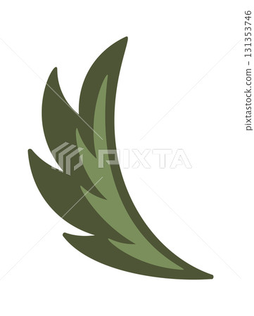 Evergreen plant leaf Christmas decoration 131353746