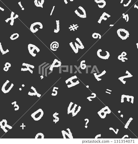 Alphabet Creative Font Drawing Seamless Print Vector Pack Alphabet Creative Font Drawing Seamless Print Vector Pack 131354071