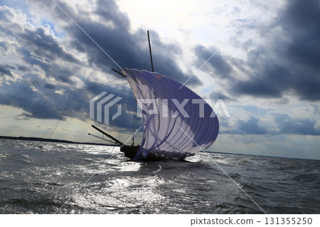 霞浦市的傳統景觀：帆船 131355250