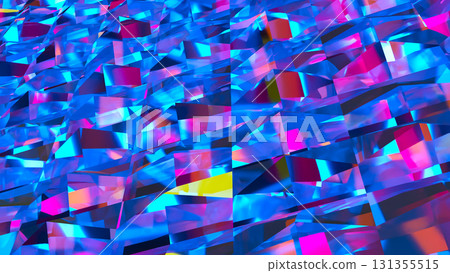 The Multi color for Abstract Background 3d Rendering. 131355515