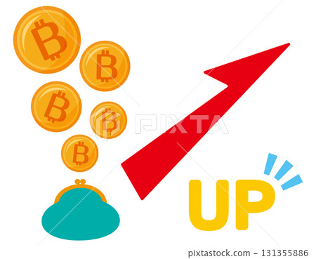 Bitcoin icon virtual currency 131355886