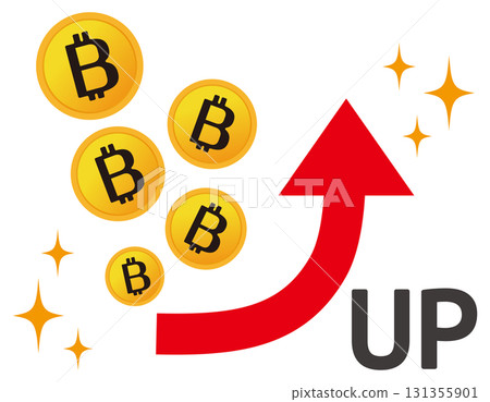 Bitcoin icon virtual currency 131355901