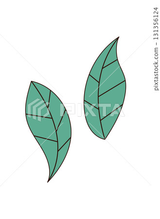 Groovy abstract green plant shape modern style. Retro groovy element with y2k inspiration shows flat and nature motif. Cool modern element brings vintage shape and stylish green concept. Groovy abstract green plant shape modern style. Retro groovy element with y2k inspiration shows flat and nature motif. Cool modern element brings vintage shape and stylish green concept. 131356124