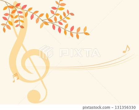 Autumn Music Background Autumn Music Background 131356330