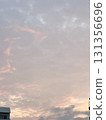 Pastel-colored sunset sky and clouds 131356696