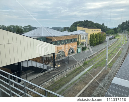 Futaba Station, JR East, Joban Line, photographed in 2025 Futaba Station, JR East, Joban Line, photographed in 2025 131357258