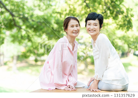 高級女性的肖像 131357629