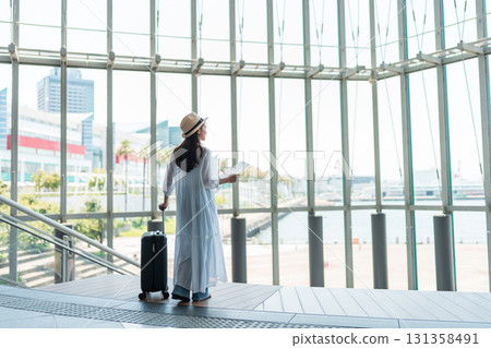 A young woman who enjoys traveling 131358491