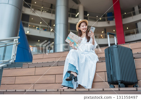 計劃旅行的女人 131358497