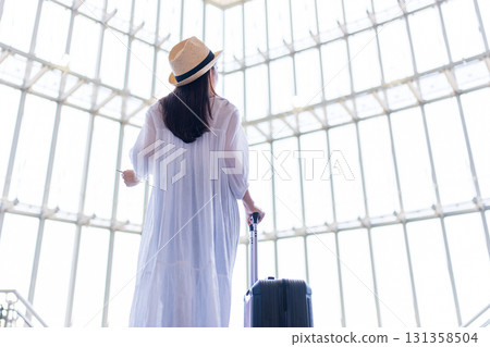 Women going on a trip Women going on a trip 131358504