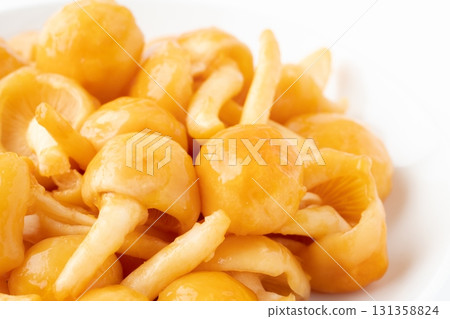 Close-up of large nameko mushrooms Close-up of large nameko mushrooms 131358824