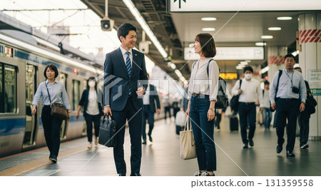 Meet at the station Meet at the station 131359558