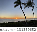 Hawaii beach sunset 131359652