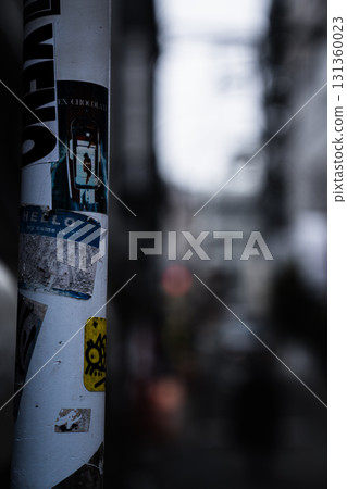 桿子上有人的痕跡 桿子上有人的痕跡 131360023