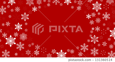 Snow Christmas winter light background 131360514