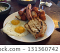 American breakfast 131360742